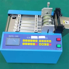 HZX-100 Microcomputer Pipe Cutting Machine Heat-shrinkable Tube PE Hose Cutting