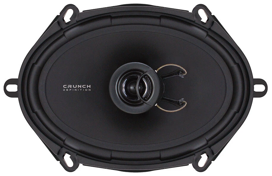 Crunch 160 Watt 5x7" 13x18cm 2-Wege Auto Lautsprecher Boxen Set oval DSX-572 - Bild 4 von 4