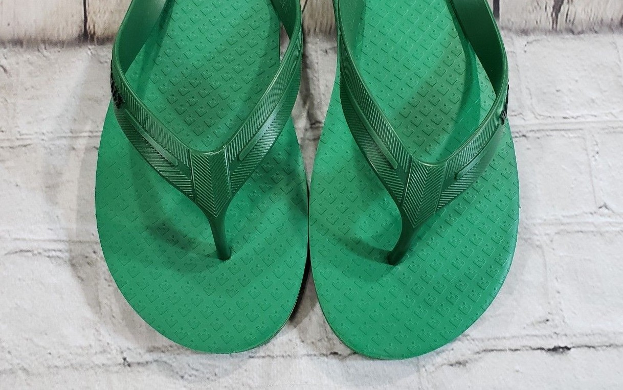NEW Bally Bally Bally Maddox VH Green Rubber Sandal Slip On Thong Shoes Size US 7 566909 NEW Bally Bally Bally Maddox VH Green Rubber Sandal Slip On Thong Shoes Size US 7 566909