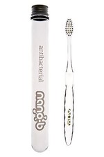 nano-b charcoal and gold toothbrush