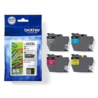 Brother LC-422XL Tintenpatronen Value Pack - Schwarz/Cyan/Gelb/Magenta Neuware