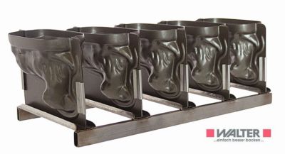Premium-Backform Lamm-Form-Set , Volumen je 0,50 Liter in Gastronomie Qualität
