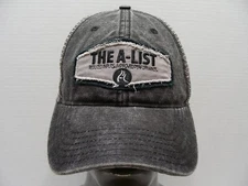 THE A-LIST - Low Input Sustainable Turf - Adjustable SNAPBACK Baseball Cap Hat!