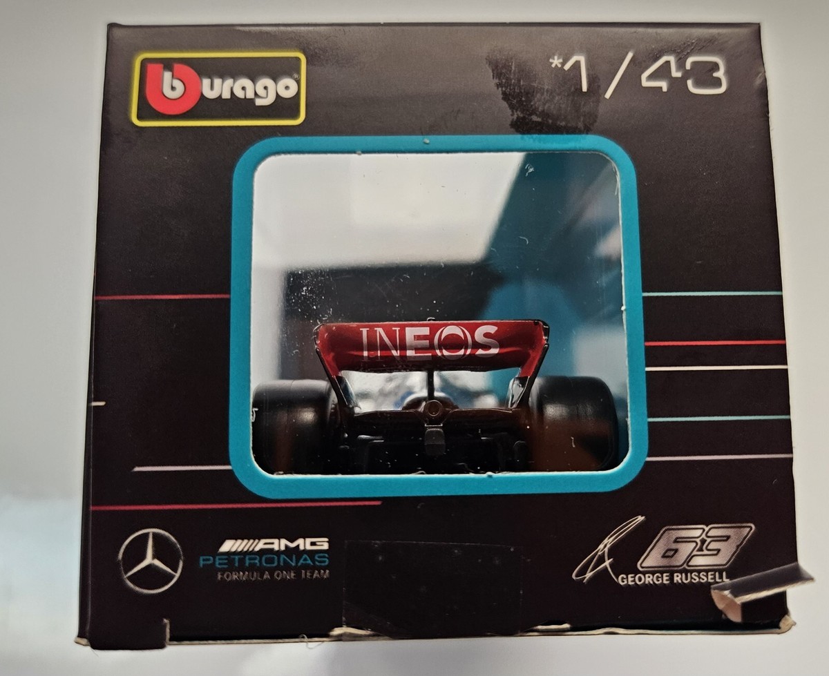 MERCEDES AMG F1 W13 E PERFORMANCE #63 PETRONAS 1:43 MIB 18 MERCEDES AMG F1 W13 E PERFORMANCE #63 PETRONAS 1:43 MIB 18