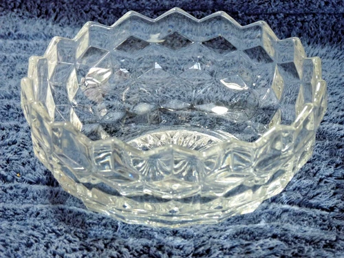 Fostoria American Serving Bowl 6"  Diameter Vintage