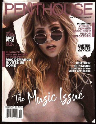 PENTHOUSE US Oktober 2018 Musikausgabe IVY WOLFE Victor DeLorenzo MATT PIKE @ N/M