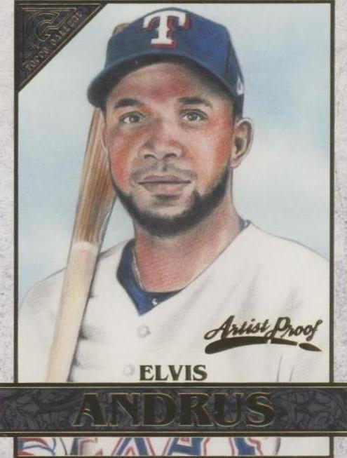 2020 Topps Gallery - Elvis Andrus #95 Artist Proof for sale online | eBay