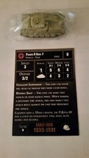 AXIS ALLIES EARLY WAR Panzer II Ausf. F x1