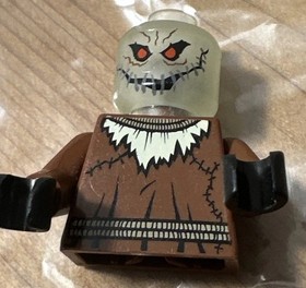 LEGO Batman Scarecrow Minifigure bat016 7786 7785 w/ Accessories 9.5/10 Cond.