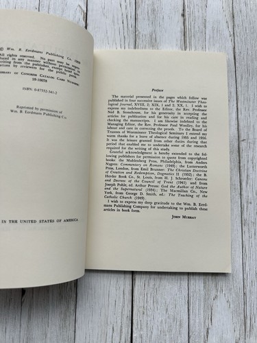 Imputation of Adam's Sin by John Murray (1977, Trade Paperback) - Imagen 2 de 5