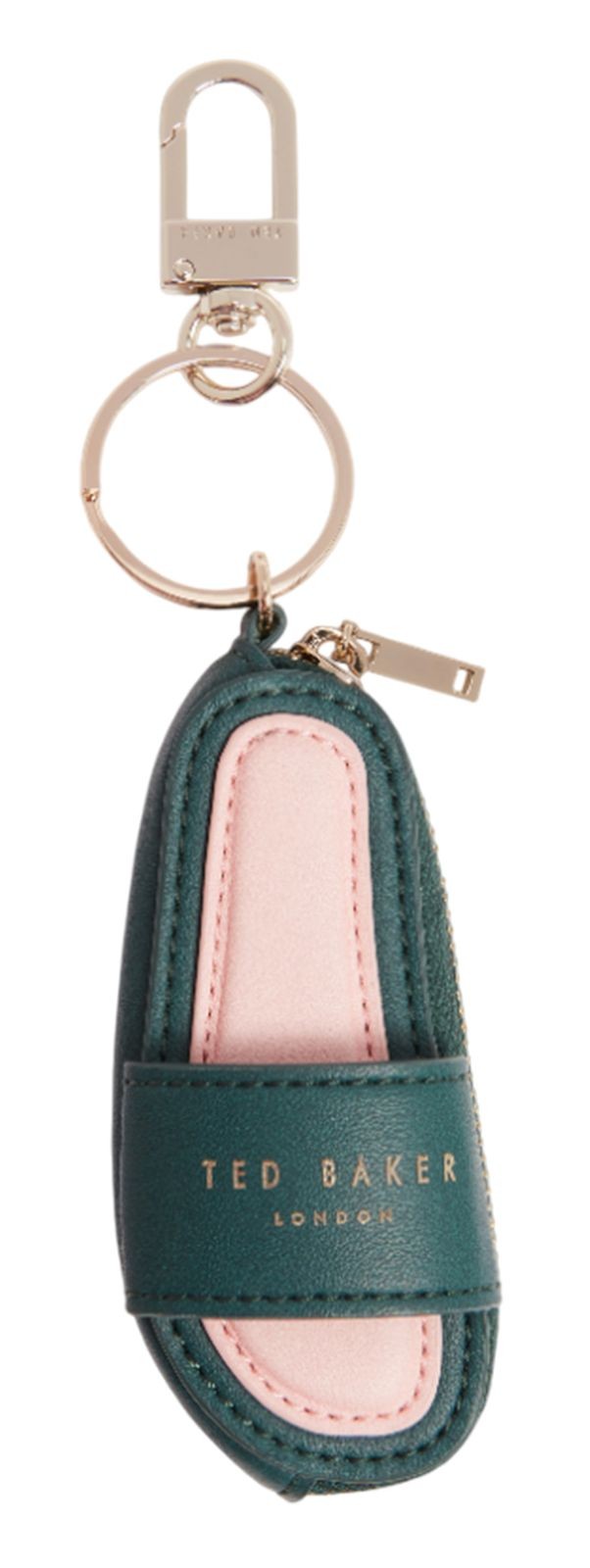 Ted Baker key case Slidds Club Ted Slider Keyring Green