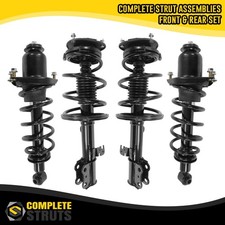 Front Rear Complete Strut Coil Spring Assemblies For 2000-2005 Toyota Celica