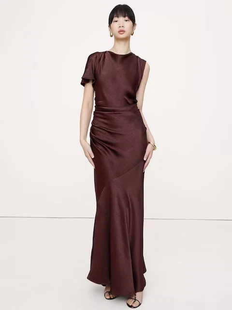 banana republic brown silk dress Dresses for Women for sale Color:OrChid Weekend Tee Mini Dress 2025loversale