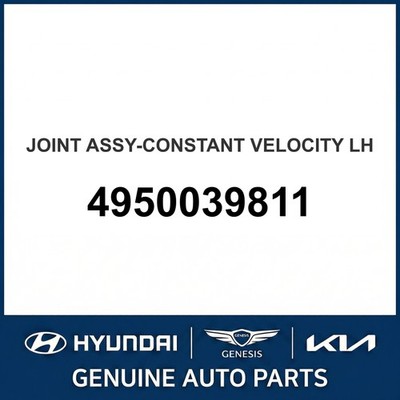 2000-2005 Hyundai XG300 Gelenkbaugruppe - Konstantgeschwindigkeit OEM Neu 495...