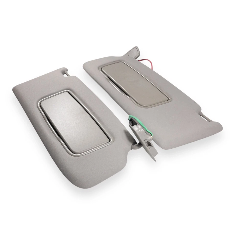 Juego de pares de parasoles laterales para conductor y pasajero Volvo V50 2007-2011 vinilo gris Foto 3 de 4