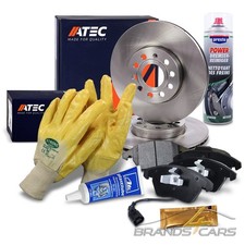 ATEC BREMSSCHEIBEN BELÜFTET Ø288 +BELÄGE VORNE FÜR AUDI A3 SKODA OCTAVIA VW GOLF