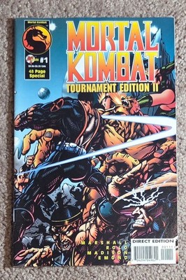 Mortal Kombat Tournament Edition II Malibu Comics 1995 Scarce - VF