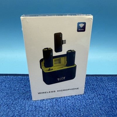 Delton M27 Two Wireless Lavalier Microphones. iPhone/iPad Lightning Receiver Blk