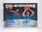 WALLY SZCZERBIAK / ELTON BRAND 2000-01 STADIUM CLUB CO-SIGNERS AUTO Q7128