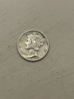 1940 S United States Of America Mercury Dime 90% SILVER KM#140