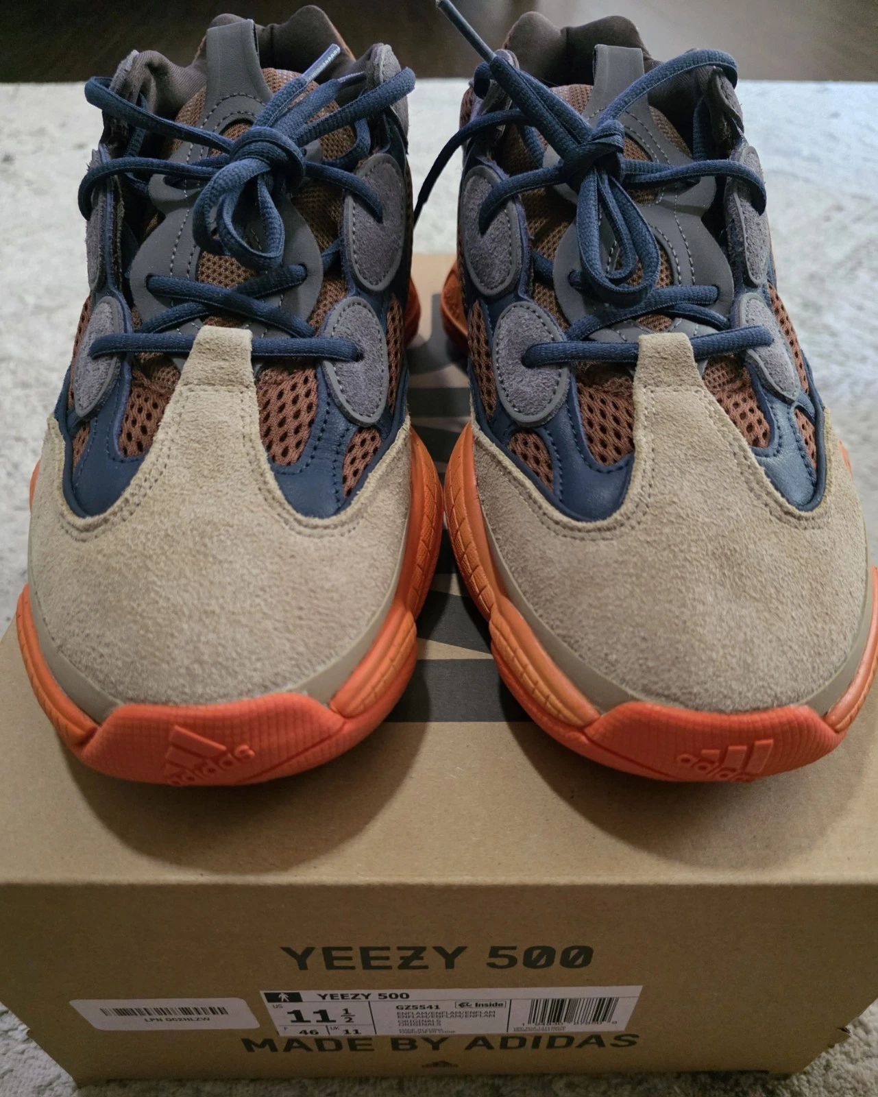 Adidas Yeezy 500 Enflame GZ5541 taglia 11 5