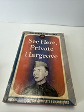 See Here, Private Hargrove by Marion Hargrove 1943 Pocket Book 1st Printing