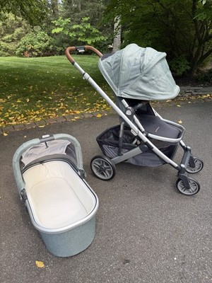 Uppababy Cruz V2 Stroller And Bassinet