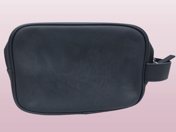 PRADA LUNA ROSSA OCEAN MEN'S TRAVEL POUCH TOILETRY BAG NAVY BLACK