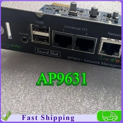 APC AP9631 UPS Environmental Monitoring Network Management Card USED