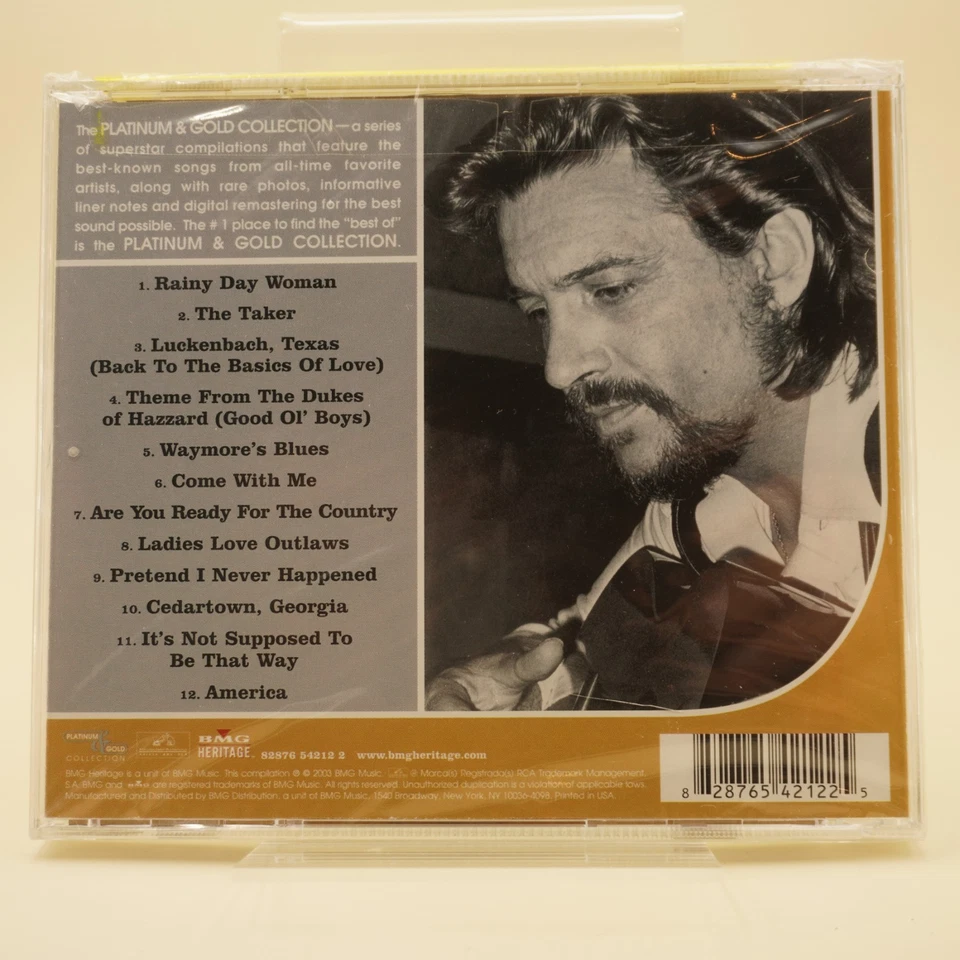 Waylon Jennings – Platinum & Gold Collection | CD | Zustand Neuwertig / OVP - Bild 2 von 2