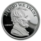 1 oz Silver HR Proof Round - Presidential Tribute Series: Lincoln