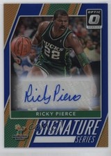 2017 Panini Donruss Optic Signature Series Blue Prizm /25 Ricky Pierce Auto 19g2