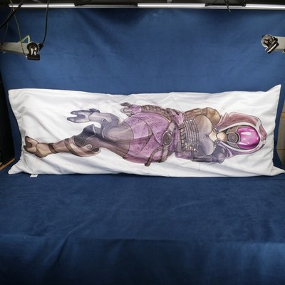 Mass Effect Tali Zorah Satin Body Pillow Case 20x54