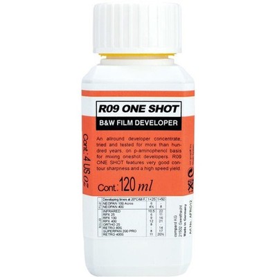 Compard R09 One Shot 120ml Filmentwickler Film S/W B/W Entwickler