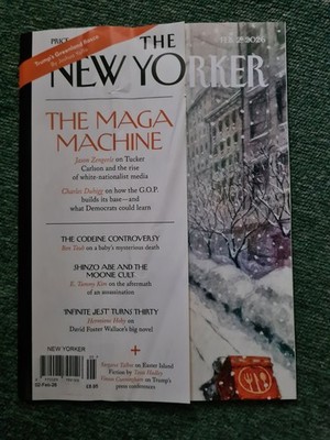 The New Yorker magazine 2nd February 2026 The Maga Machine + Greenland Fiasco