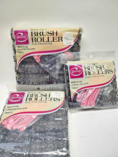 40 Vintage 1977 Goody Products Ball Tip Brush Rollers Pins Unopened 3 packs
