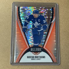 2025-26 Allure Hockey Auston Matthews Orange Slice #12 Maple Leafs