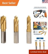 Precision Spot Weld Drill Bits: High Speed Cobalt Steel with Titanium Coating