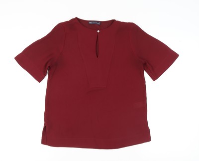 Marks and Spencer Damen rotes Top, Größe 8