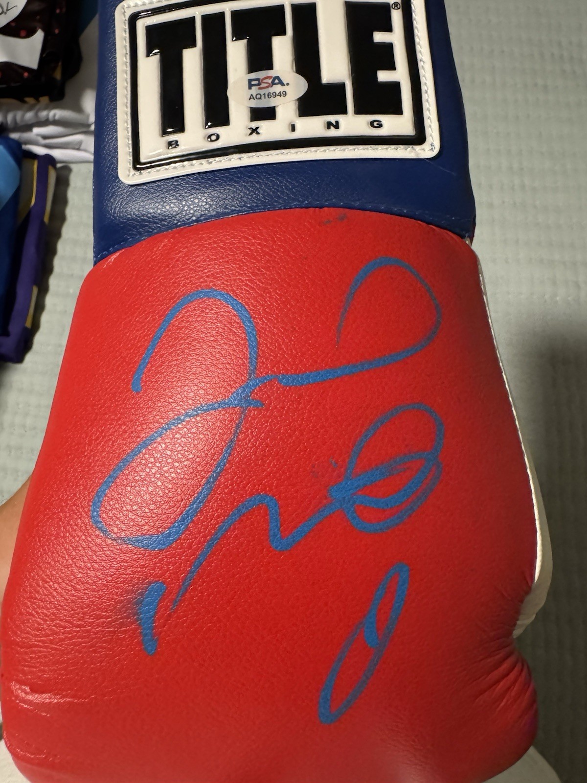 FLOYD MAYWEATHER JR. SIGNED BOXING GLOVE PSA COA AUTHENTIC AUTOGRAPH MONEY RARE  view 3