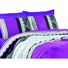  Set di copripiumino Viola Osimano 3 Pezzi