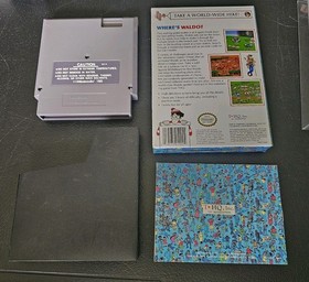 Where's Waldo NES Nintendo Entertainment System 1991 With Sleeve & Original Box