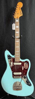 Squier FSR Classic Vibe 70's Jaguar Electric Guitar Daphne Blue Finish (717)