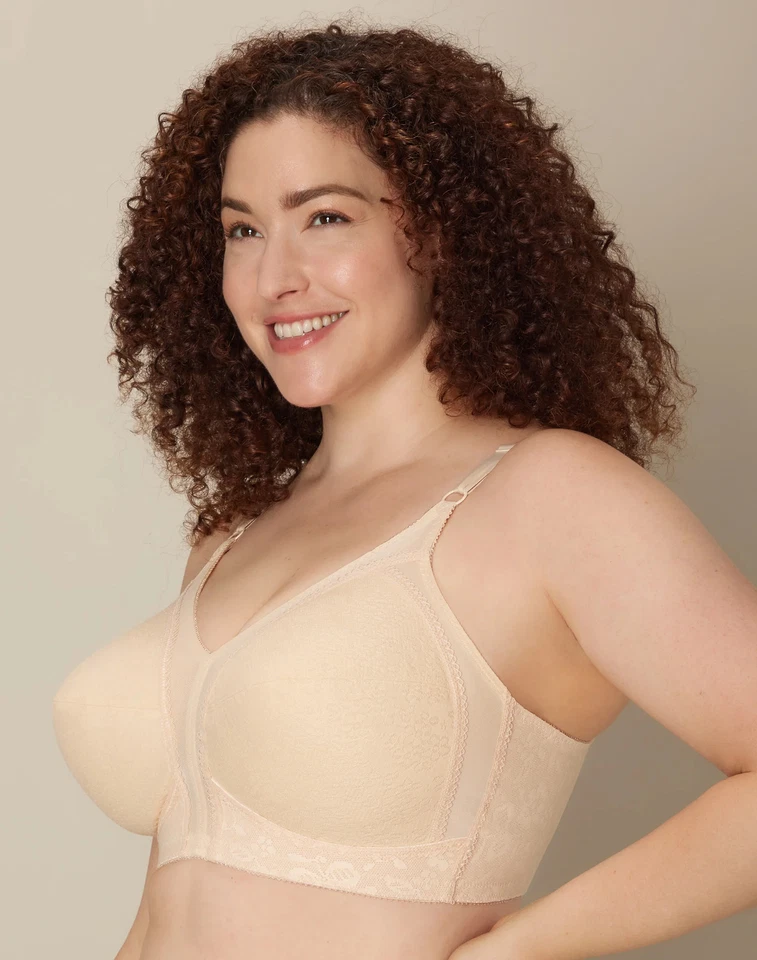 Sujetador Playtex 18 horas soporte sensacional sin cables tazas mujer cojín cómodo Foto 2 de 4