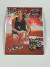 2025 Leaf Metal Women Of Sport Hoop Queens Orange Prism #14 Jacy Sheldon 2/7