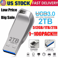 512G/1TB/2TB USB Flash Drive Thumb U Disk Memory Stick Pen PC Laptop Storage lot