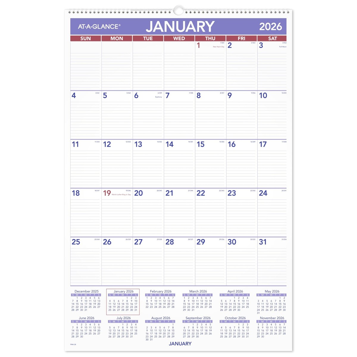 2026 Wall Calendar 20