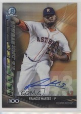 2017 Bowman Chrome Scouts Top 100 31/50 Francis Martes #BTP-43 Auto s3g