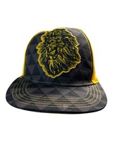 Lion King Hat Cap Boys Yellow Black Gray Snap Back Flat Bill NEW NWT