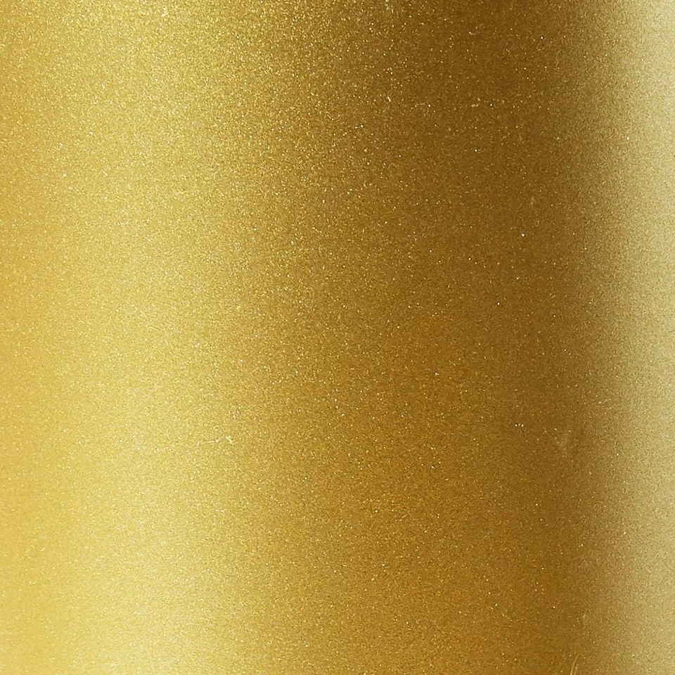 Vela Pilar Biedermann & Sons, 3" x 6", Oro Metálico (C706G) Foto 4 de 4